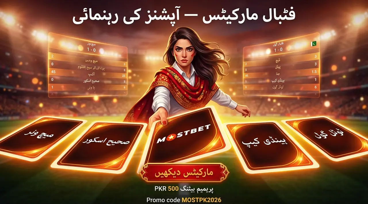 Football betting markets at Mostbet Pakistan