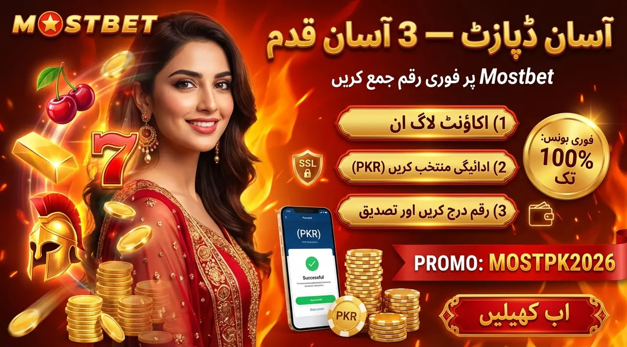 Mostbet ڈپازٹ پاکستان: مکمل گائیڈ اور ادائیگی کے طریقے