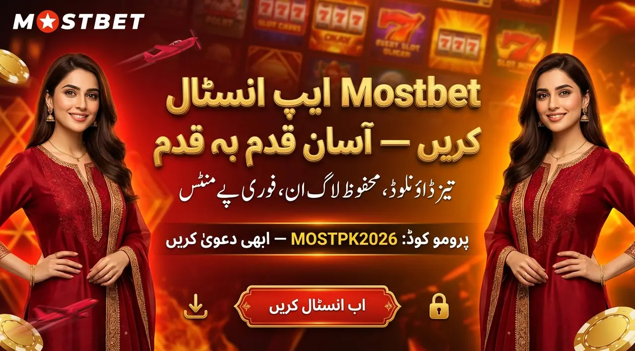 Mostbet موبائل ایپ پاکستان میں — مکمل گائیڈ