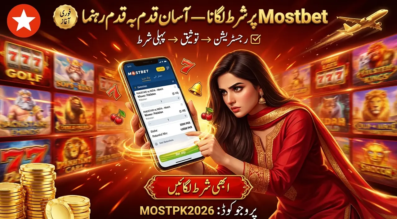 Mostbet پر شرط کیسے لگائیں: مکمل گائیڈ 2026