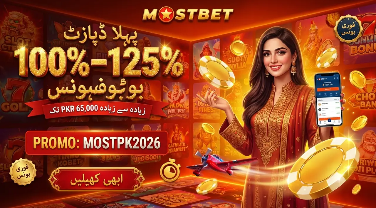 Mostbet ویلکم بونس پاکستان گائیڈ 2026