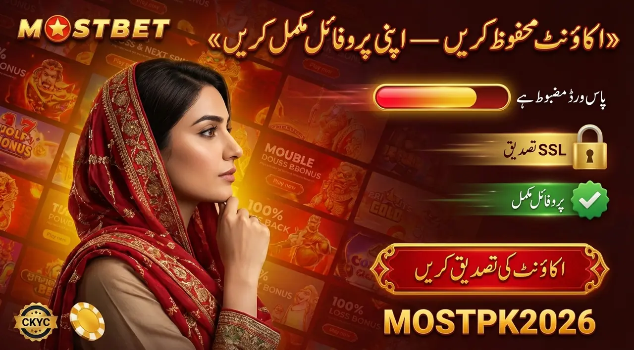 اکاؤنٹ کی تصدیق اور سیکیورٹی