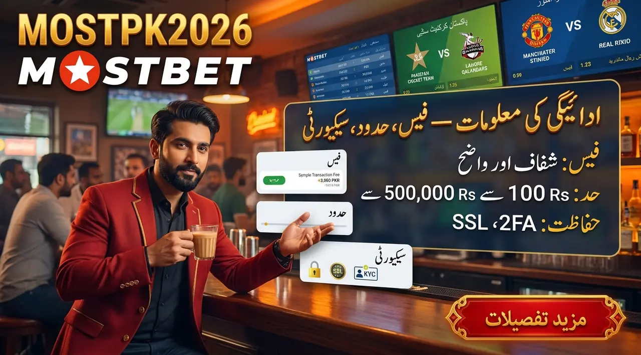 ادائیگی کی معلومات: فیس، حدود اور سیکیورٹی