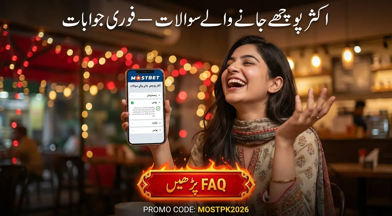 اکثر پوچھے جانے والے سوالات — Mostbet پاکستان